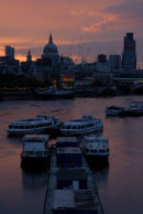 City from Waterloo Bridge: Dawn