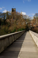 Durham: Kingsgate Bridge and Cathedral