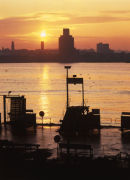 River Mersey + Pier Head
