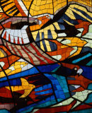 Mexico: Toluca:<br>
Cosmovitral Stained Glass