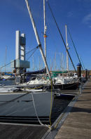 Galicia - A Coruna - Marina + Port Authority Building