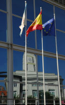 Galicia - A Coruna - Post Office Building(Reflection)