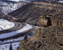 USA: Utah: Interstate 70 near Green River