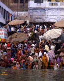India: Varanasi: Bathing Ghats