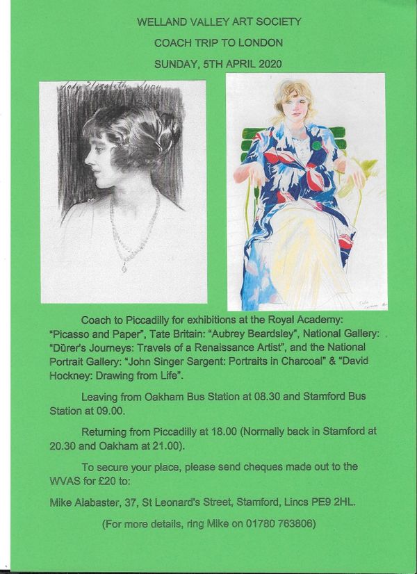 London coach trip 5th April 2020