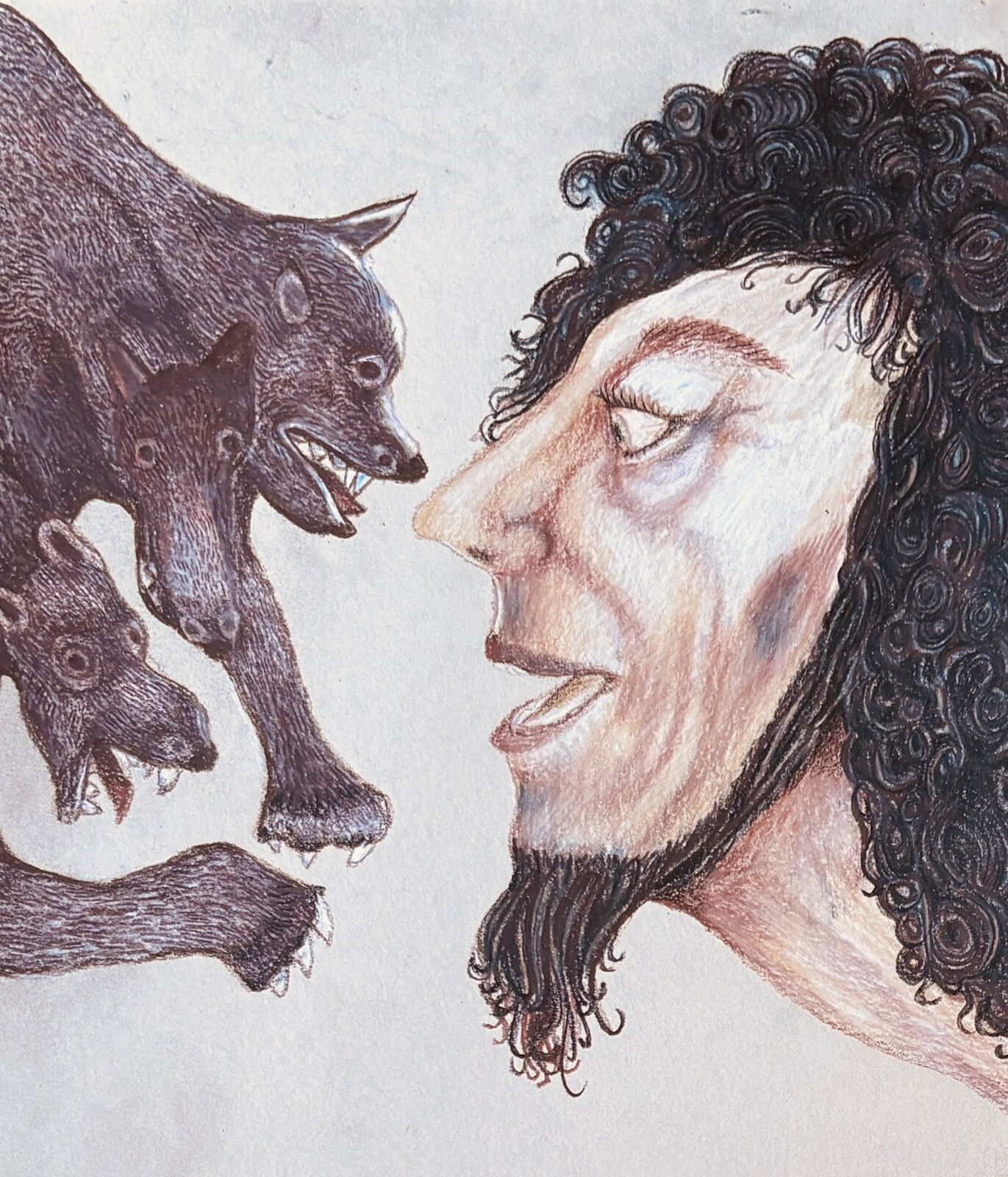 Hades and Cerberus
