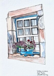 Framed Original 'Wonky Window'.. Sold