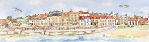 Print 'Cellardyke Harbour' (panoramic)... £42