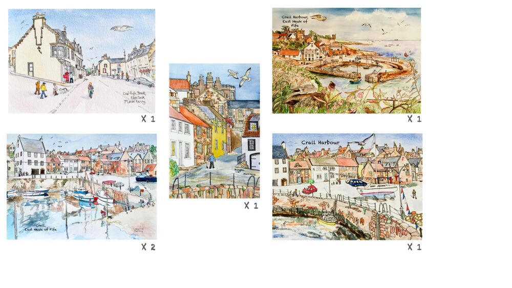 Crail Card pack image montage