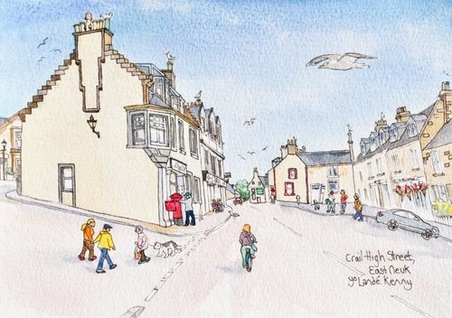 Print 'Crail High Street'... £25