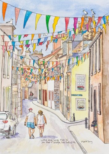 Print 'George and John Street, Cellardyke'... £35