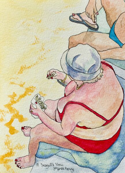 Limited Edition Signed Print 'A Seagull's View'... £25