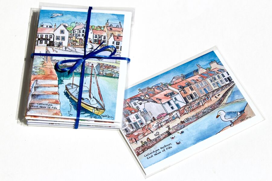 Pack of 6 Cellardyke Greeting Cards... £12