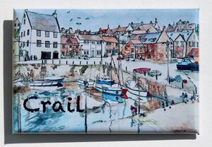 Crail Fridge Magnet and the Crail 6 Card pack together.. £15