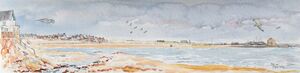 Original Watercolour 'Elie'... Sold