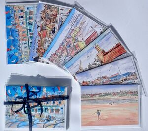 Pack of 6 East Neuk Villages Greeting Cards (Set 1)... £12