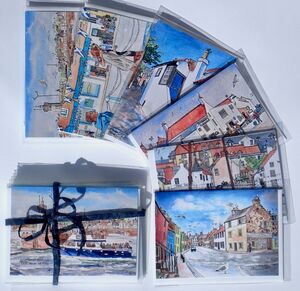 Pack of 6 Anstruther Greeting Cards (Set 2)... £12