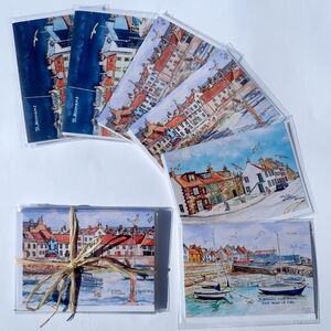 Set of 6 St.Monans Greeting Cards.. £12