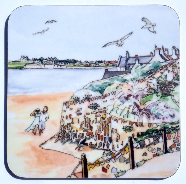 NEW DESIGN Gift boxed set of 4 Coasters Elie5