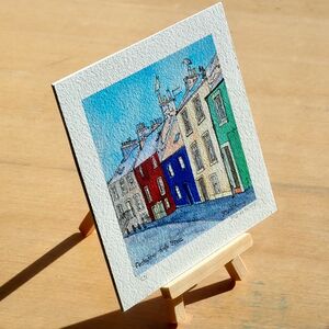 Print 'Anstruther High Street' with Display Easel... £20