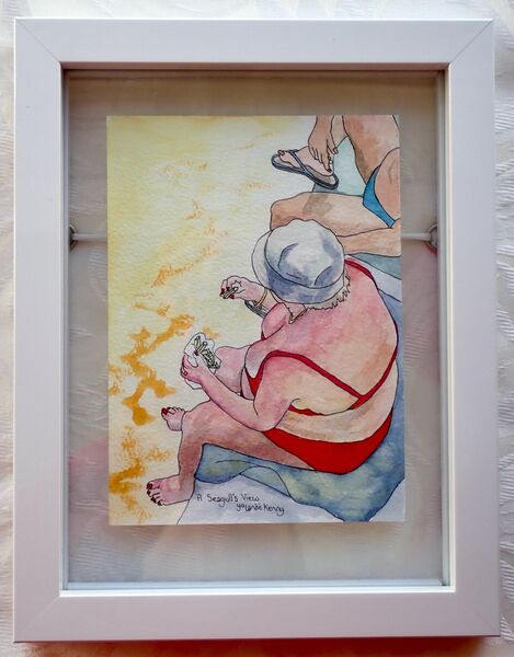 Framed Original of A Seagull's View.. £85