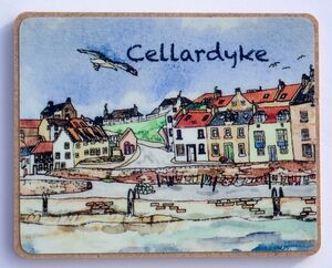 Cellardyke Fridge Magnet.. Sold out