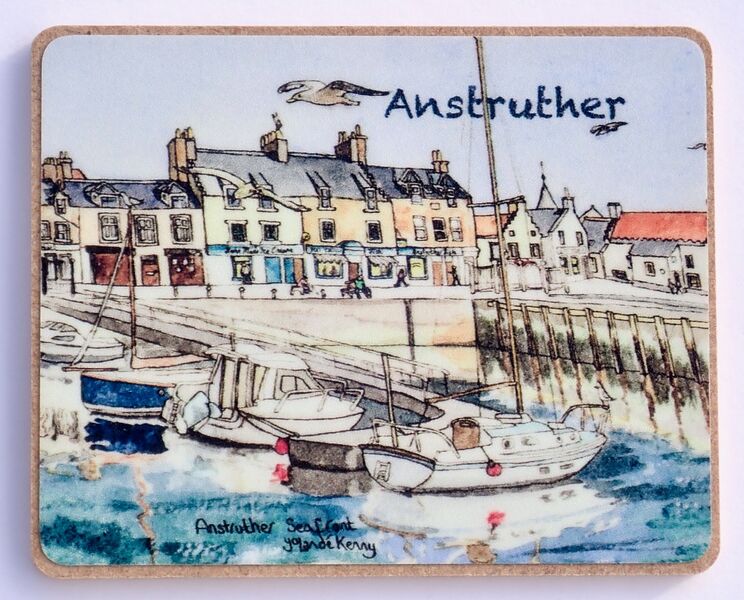 Anstruther Fridge Magnet.. £4.50