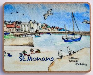 St.Monans Fridge Magnet.. £4.50