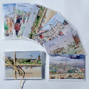 Pack of 6 St.Andrews Greeting Cards.. £12