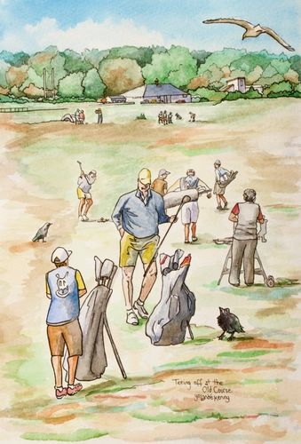 Print 'Teeing off at The Old Course, St.Andrews'... £22