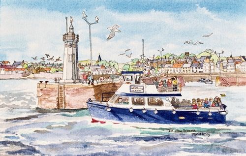 Print 'May Princess leaving Anstruther Harbour'... £25