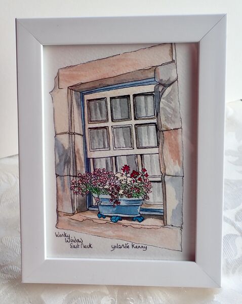 Framed Original Wonky Window £35