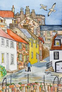 Framed Original 'Shoregate, Crail'... Sold
