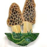 morel mushroom mosaic