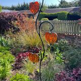 chinese lantern garden mosaic