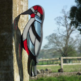 mosaic woodpecker for the garden