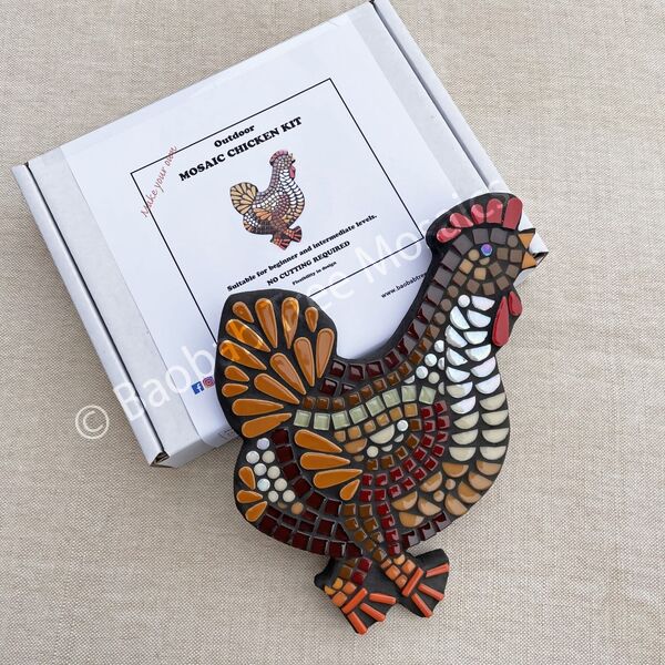 chicken mosaic kit