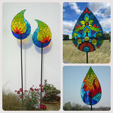 Large glass mosaic garden stakes 2 day course, August - £150