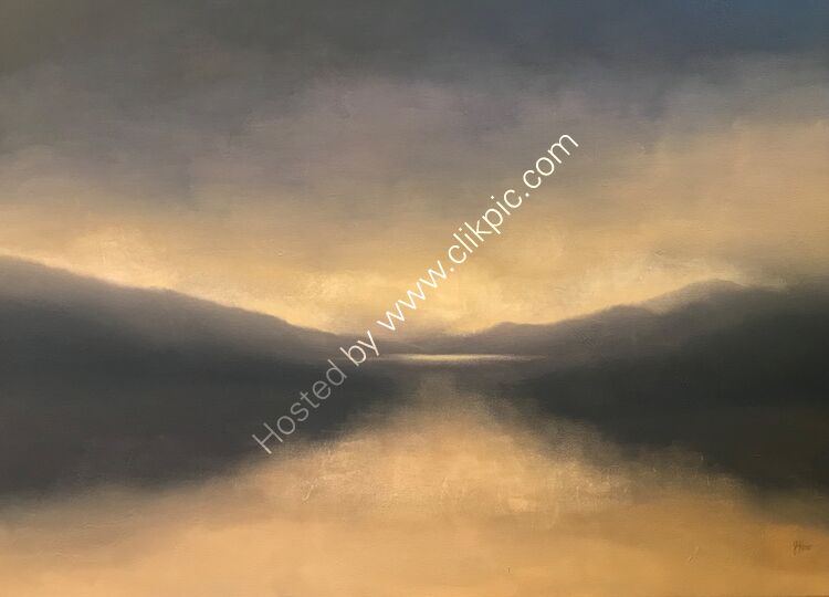 Breathe. Oil on canvas. 90cm x 65cm. Available from the Perthshire Gallery.