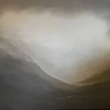 Inner landscape.  Oil on canvas.  90cm x 65cm.  Available from Aberfeldy Gallery.