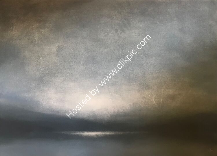Solitude.  Oil on canvas.  90cm x 65cm.  Available from Aberfeldy Gallery.