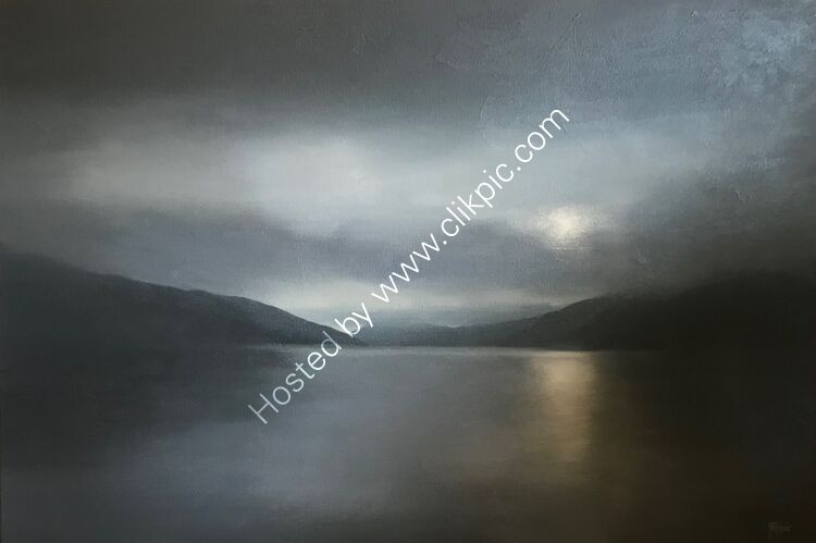 The light within.  Oil on canvas.  80cm x 55cm.  Available from Aberfeldy Gallery.