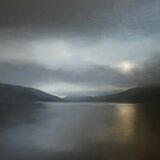 The light within.  Oil on canvas.  80cm x 55cm.  Available from Aberfeldy Gallery.