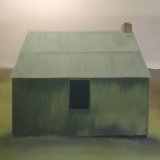 Big green bothy, Glen Quaich. Oil on canvas. 122cm x 91.5cm. SOLD