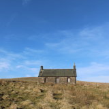 Blue sky, Loch Meallbrodden.
