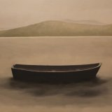 Boat, Loch Rannoch. Oil on canvas. 122cm x 91.5cm. SOLD