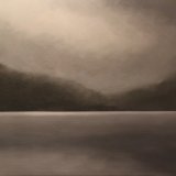 Cloud-break, Loch Tay. Oil on canvas. 80cm x 60cm. SOLD