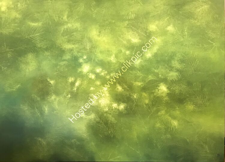 Through the trees. Oil on canvas. 125cm x 90cm. Available from Aberfeldy Gallery.