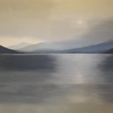 Evening sun, Loch Tay. Oil on canvas. 122cm x 91.5cm. SOLD