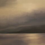 Following the light, Loch Tay. Oil on canvas. 55cm x 80cm. Available from Sproson Gallery, St Andrews.